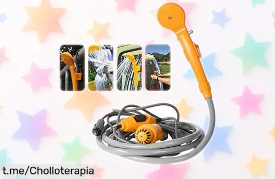 Increíble herramienta portátil Vilone para lavar coche o perro a precio loco, ajusta la presión y limpia como un juego; aprovecha ya esta oferta limitada antes que suba.