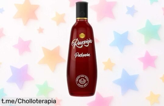 Increíble licor de pacharán Ruavieja 700 ml, suave y fascinante; ¡rebajado a precio loco, perfecto para festejar! No te lo pierdas o será tarde.