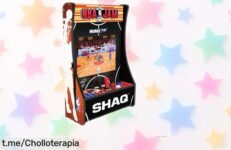 Increíble máquina arcade NBA Jam Partycade con 3 juegos y pantalla LCD de 17” a precio rebajado, ¡diversión asegurada que no querrás perderte!