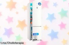 Increíble nevera combi Midea No Frost, ¡rebajada y lista para que la disfrutes en tu hogar! No dejes pasar este ofertón único y dale a tu cocina el toque que se merece.