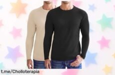 Increíble pack de 2 camisetas térmicas Ekouaer, resistencia y estilo al mejor precio rebajado ¡No te quedes sin tu chollo y siente el calor en cada aventura!
