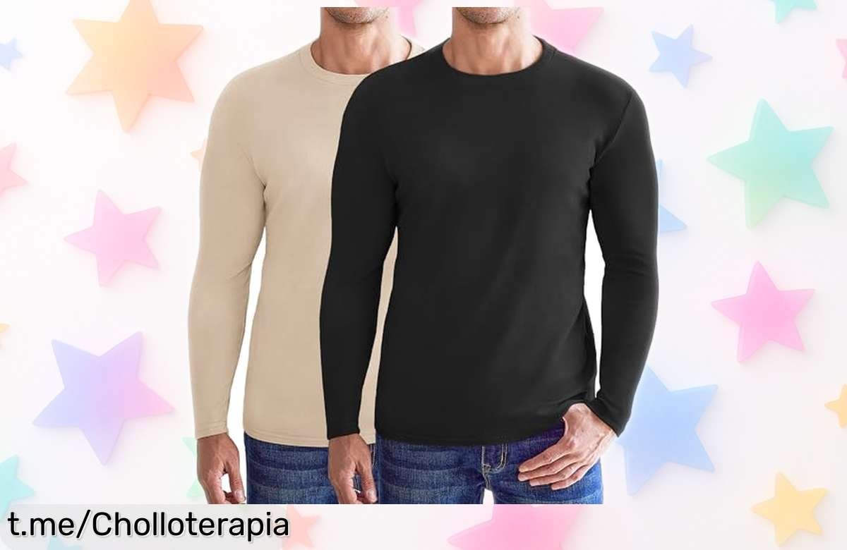 Increíble pack de 2 camisetas térmicas Ekouaer, resistencia y estilo al mejor precio rebajado ¡No te quedes sin tu chollo y siente el calor en cada aventura!
