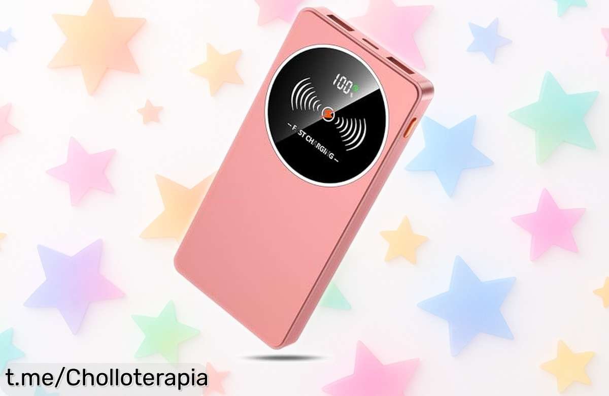 Increíble power bank 10000mAh que carga en 30 minutos y tiene tres puertos para todo a precio loco, ¡no dejes escapar este super chollo y mantén tu energía siempre al máximo!