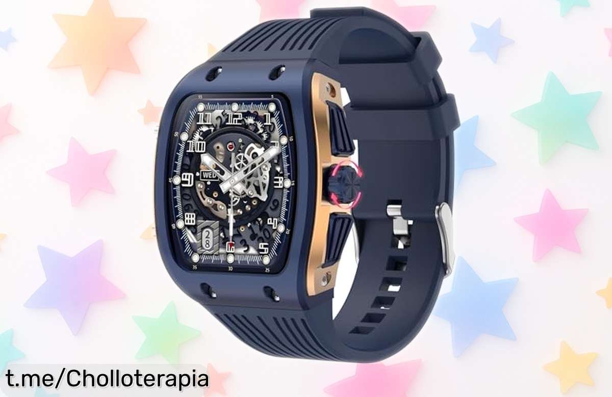 Increíble reloj inteligente BRIBEJAT para hombre con llamadas Bluetooth y más de 123 modos deportivos a precio rebajado, ¡no te quedes sin el tuyo!