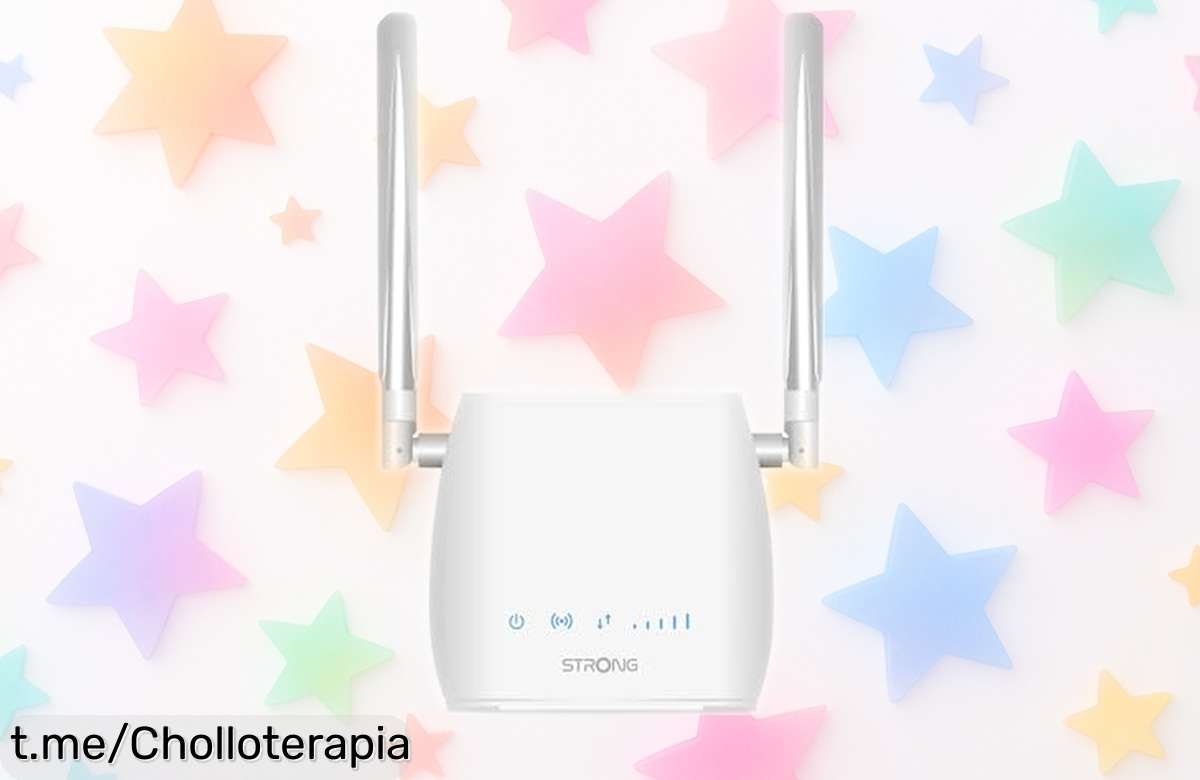 Increíble router WiFi 4G LTE con antenas desmontables a precio rebajado, ¡conéctate sin cortes y disfruta de la mejor navegación! No te pierdas este ofertón que alegrará tus días.