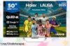 Increíble smart TV Haier QLED 4K con imagen ultra nítida y sonido Dolby Atmos a un precio loco, siente la emoción en cada escena ¡Aprovecha esta oportunidad única ya!