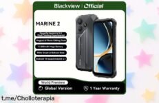 Increíble smartphone robusto Blackview OSCAL Marine 2 con batería brutal ¡Oferta exclusiva por tiempo limitado y memorias a raudales, no dejes pasar este super chollo!
