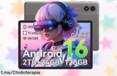 Increíble tablet Tabwee T50 de 11” con 128GB y batería gigante ¡rebajada a precio loco! No pierdas esta ganga, tu diversión te está esperando.