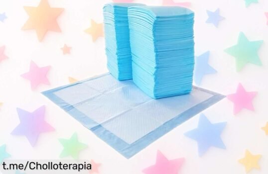 Increíble tapete de entrenamiento para perros Amazon Basics con 100 unidades, absorción brutal y olor fresquito. ¡Aprovecha este precio rebajado que hace feliz a tu peludo!