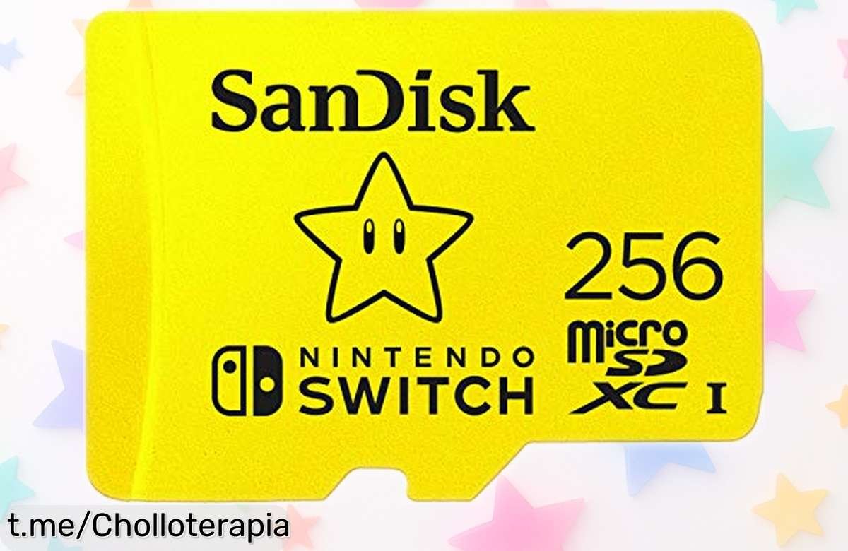 Increíble tarjeta microSD SanDisk de 256 GB para Nintendo Switch a precio rebatido: Amplía tu espacio y asegura tus partidas, ¡compra ya antes de que se agote este ofertón único!