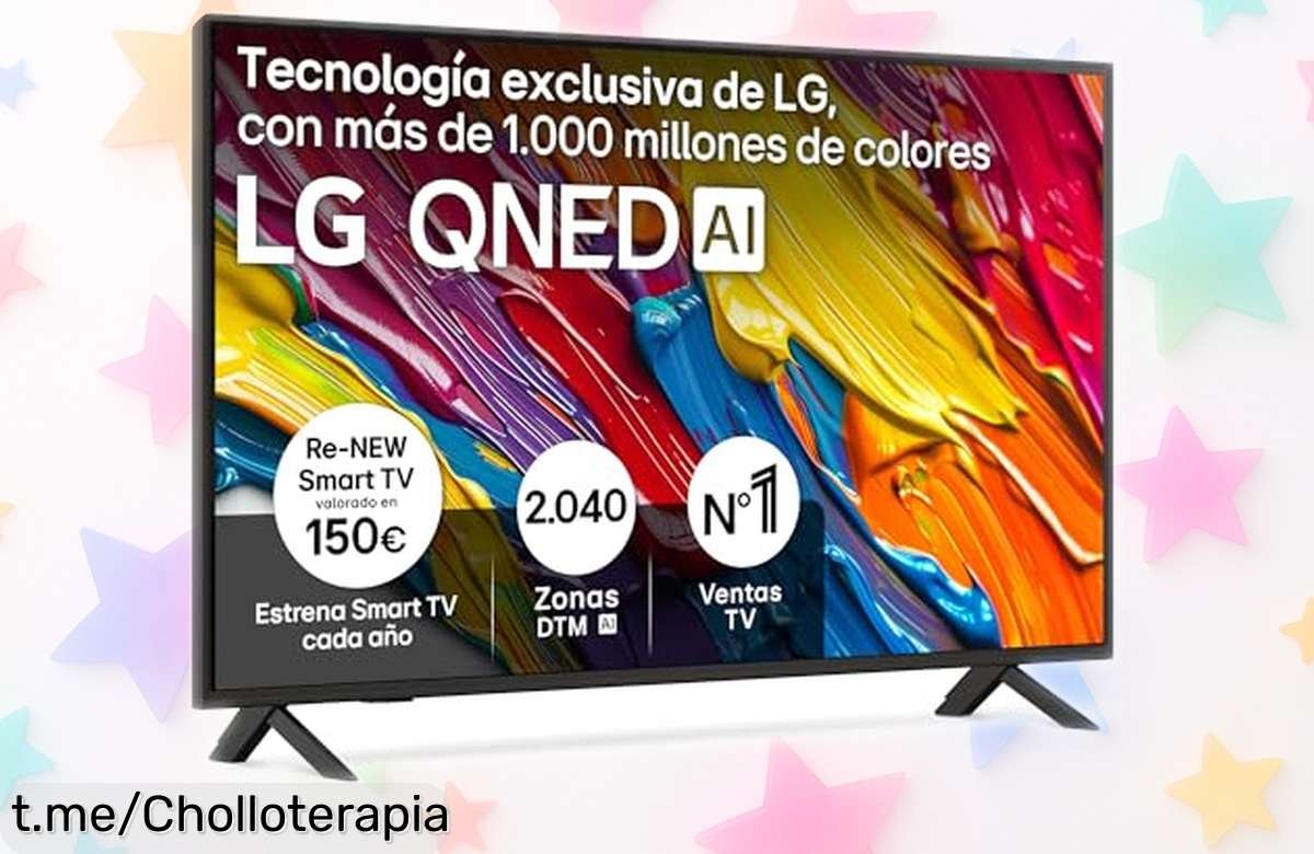 Increíble televisor 50 LG QNED 4K con colores alucinantes a un precio rebajado, vive momentos únicos y disfruta del cine y gaming como nunca antes en tu salón. ¡No te lo pierdas!