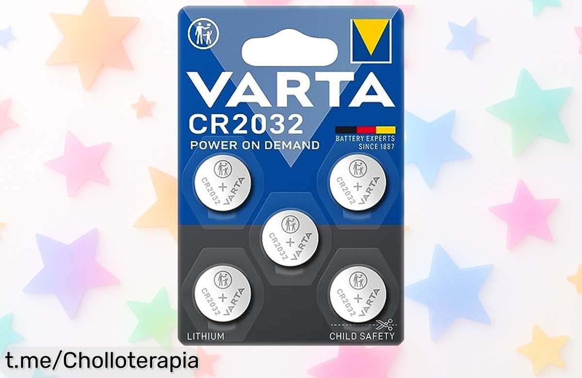 Increíbles pilas de botón VARTA que duran hasta 10 años a un precio rebajado que no verás otra vez ¡Dale energía a lo que amas y no te quedes sin ellas!