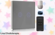 Interruptor de pared WiFi BSEED con control por voz y pantalla táctil, ofertón imperdible para transformar tu hogar en un espacio inteligente ¡Hazte con el poder ahora mismo!