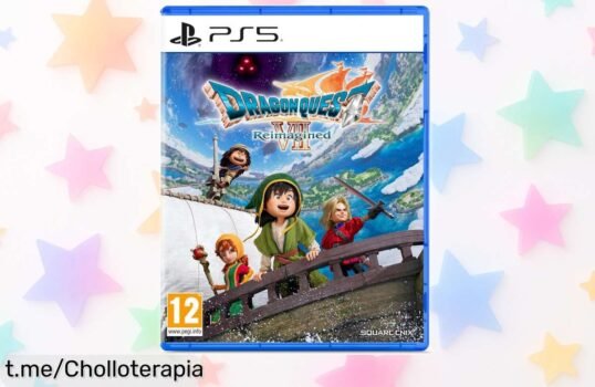Juego Dragon Quest VII para PS5 en preventa a precio rebajado, súper chollo ideal para vivir una aventura épica, no dejes pasar esta oportunidad y hazlo tuyo ya mismo.