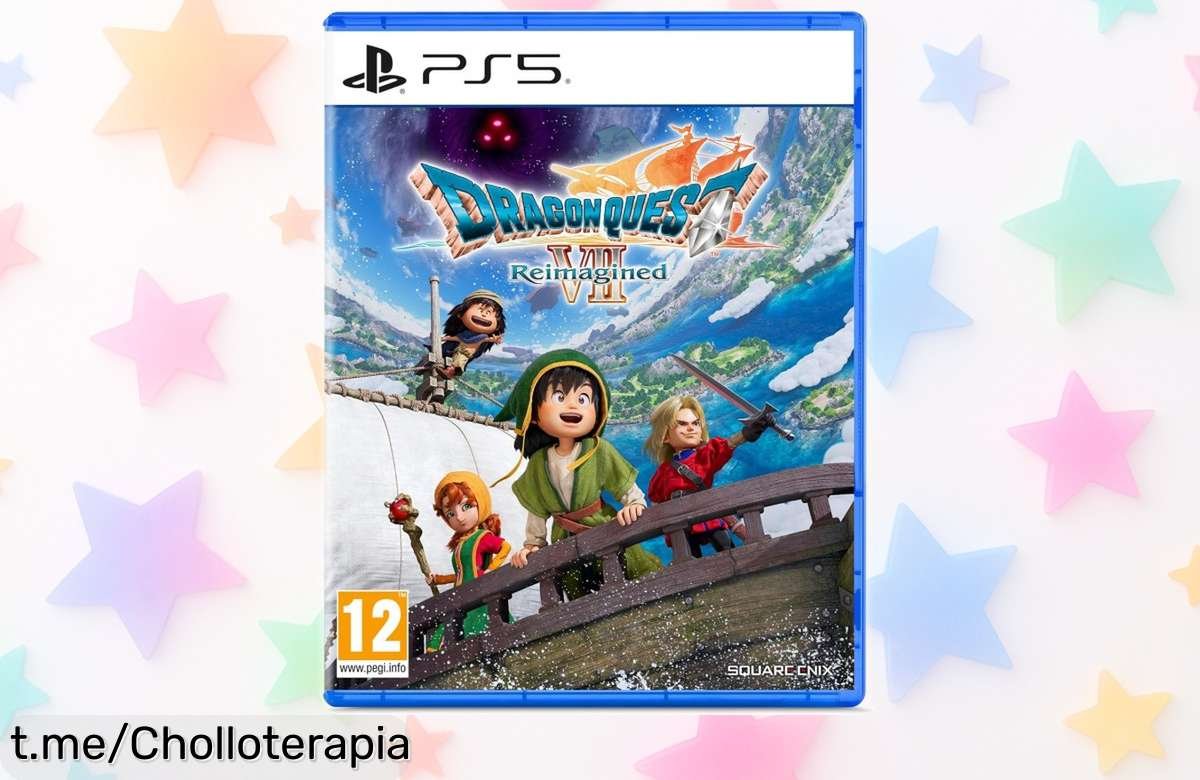 Juego Dragon Quest VII para PS5 en preventa a precio rebajado, súper chollo ideal para vivir una aventura épica, no dejes pasar esta oportunidad y hazlo tuyo ya mismo.