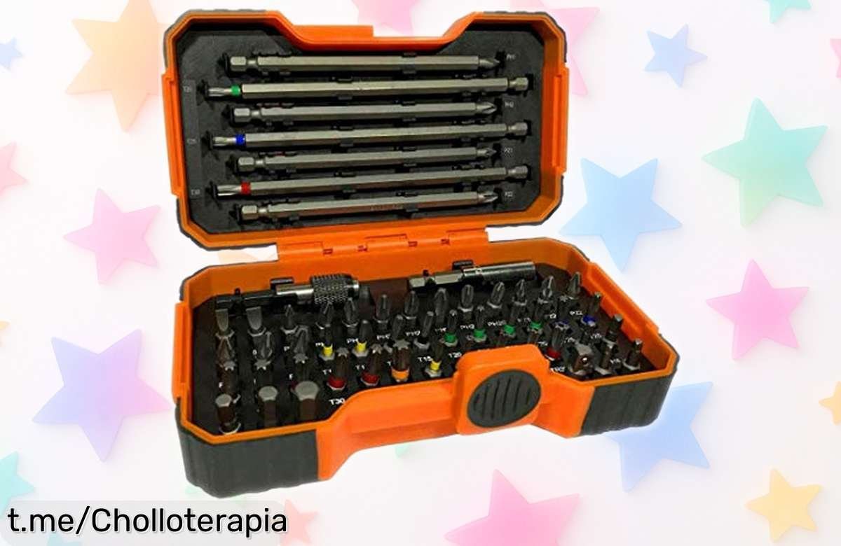 Juego de puntas 54 piezas duraderas a un precio rebajado, no te pierdas este ofertón y consigue calidad antes de que se agote, ¡hazlo tuyo ya!