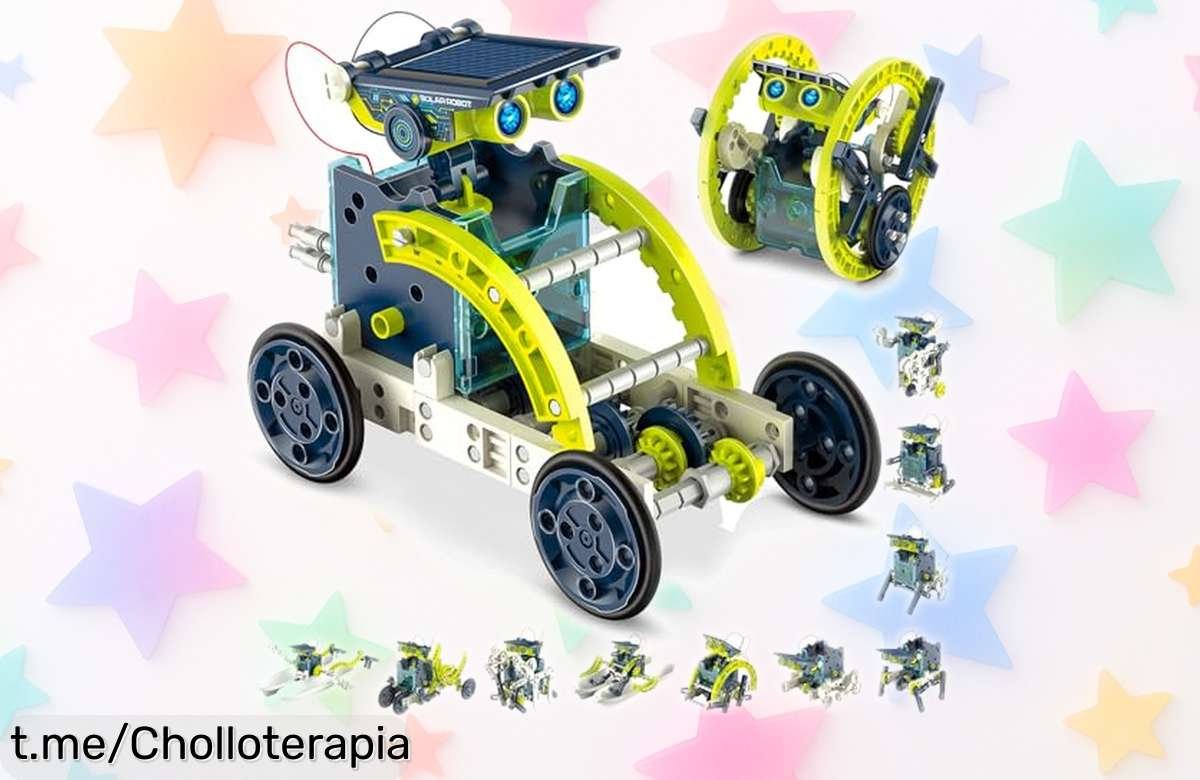 Kit educativo de robótica Hot Bee para niños, ¡arma 12 robots a precio locazo! Aprovecha esta oferta limitada y deja que la diversión y el aprendizaje vuelen juntos.