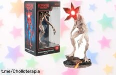 Lámpara Stranger Things Demogorgon con LED roja, dale un toque friki a tu habitación ¡Aprovecha el precio rebajado antes de que se agoten!