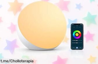 Lámpara de mesa inteligente Hifree con control por voz: crea magia en tus noches a precio rebajado ¡Pilla este super chollo antes que se acabe!