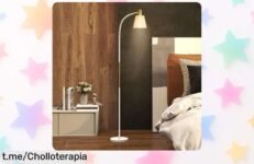 Lámpara de pie LED ajustable para dar un toque cool a tu sala, super chollo rebajado – ¡Ilumina tus mejores momentos antes de que se agoten!