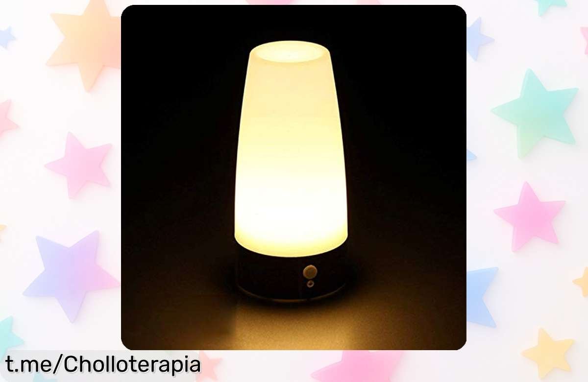 Lámpara led de noche con sensor que se enciende sola, ahora a precio rebajado para iluminar tus momentos más especiales. ¡Aprovecha ya esta oferta y haz brillar tu hogar!