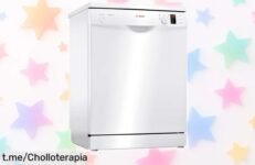 Lavavajillas Bosch de 60 cm EcoSilence: precio rebajado que no vas a poder creer, ¡aprovecha ya y vive la tranquilidad en tu cocina como nunca!