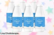 Leche desnatada by Amazon 6x1L, calidad francesa a precio rebajado: ¡aprovecha este super chollo y mejora tus comidas para cuidar tu línea ya!