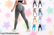 Leggins deportivos anticelulitis con efecto push up para mujer a precio loco: definición instantánea y un super chollo solo por tiempo limitado, ¡brilla ya o nunca!