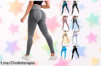 Leggins deportivos anticelulitis con efecto push up para mujer a precio loco: definición instantánea y un super chollo solo por tiempo limitado, ¡brilla ya o nunca!