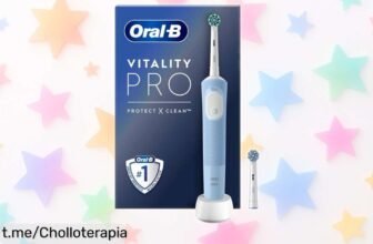 Limpieza profesional en casa con el cepillo eléctrico Oral-B Vitality, precio rebajado que no se verá de nuevo. ¡Corre y presume de una sonrisa brillante ya!