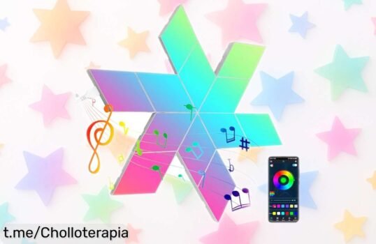 Luces gaming LED HaoDrisk para pared, 12 pcs que dan vida a tu habitación y transforman cada juego o canción en magia. ¡Aprovecha esta oferta limitada antes de que desaparezca!