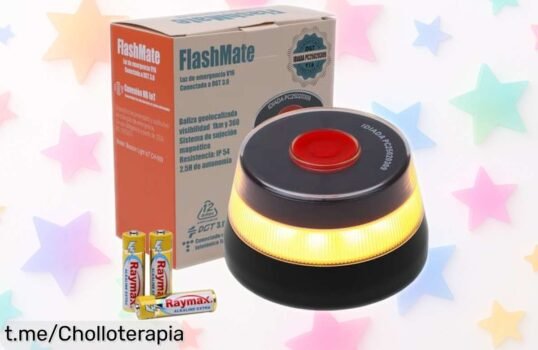 Luz de emergencia homologada para coche con geolocalizador que protegerá tus viajes: aprovecha este super chollo antes de que se agote y crea recuerdos seguros.