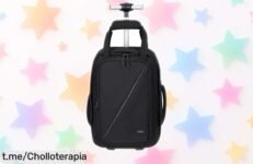 Maleta de cabina American Tourister que se convierte en mochila, ¡ofertón limitadísimo para viajar ligero y organizado! No dejes escapar este super chollo, impulsa tu aventura ya.