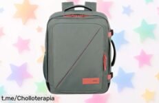 Maleta de cabina American Tourister ultra ligera y con múltiples bolsillos a precio brutal, ¡hazte con ella y disfruta de tus viajes low cost sin preocupaciones!