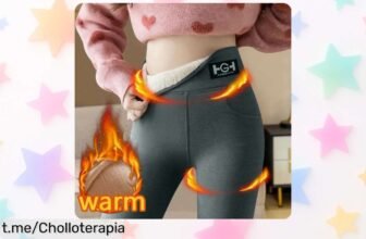 Mallas de invierno para mujer con interior de cachemira, elegancia y calidez a un precio loco que te hará lucir espectacular. ¡No te quedes sin ellas, adquiere las tuyas ya!