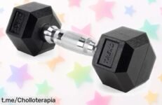 Mancuernas hexagonales TREXO de 2,5kg, el chollo que transformará tu entrenamiento en casa a un precio rebajado solo por tiempo limitado. ¡No te quedes sin las tuyas!