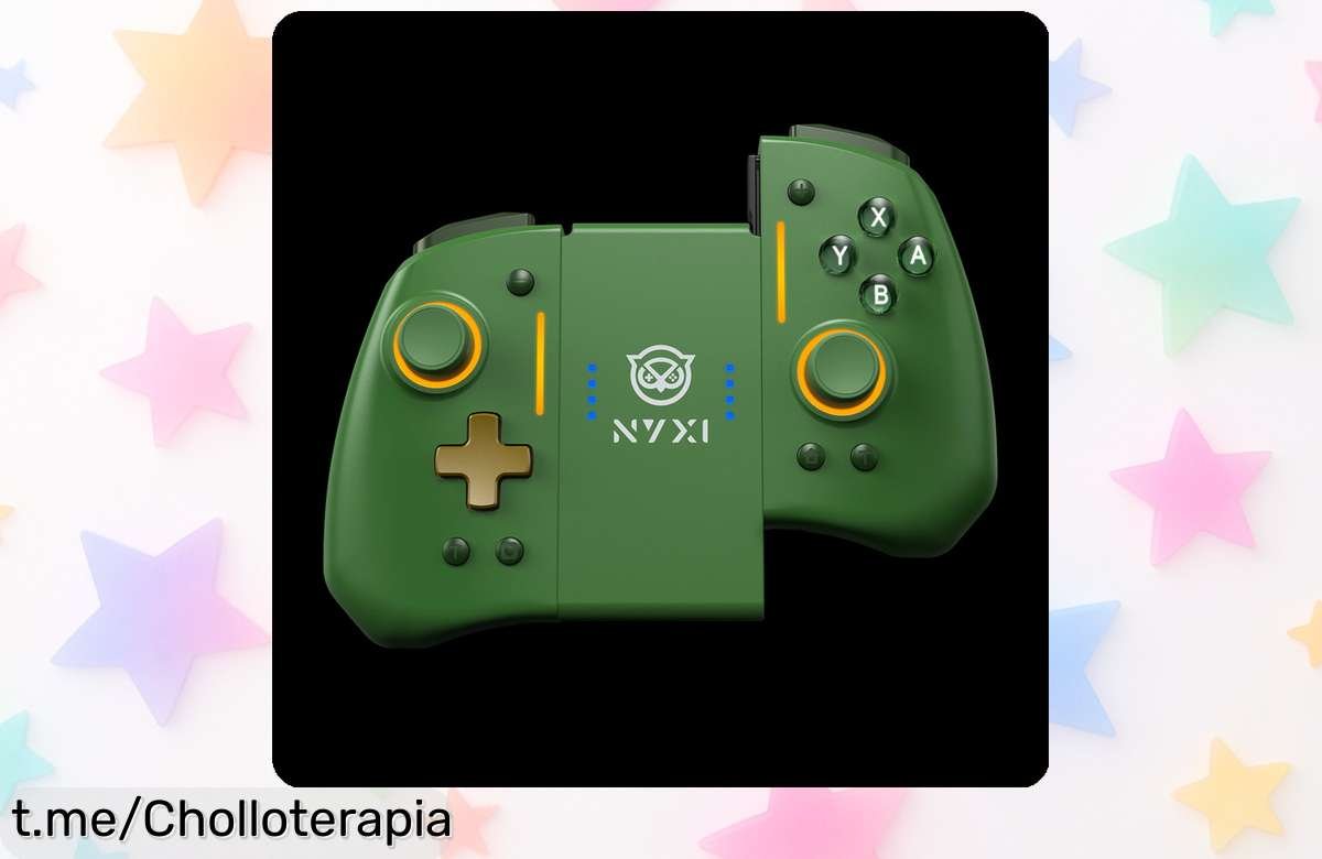 Mando inalámbrico para Nintendo Switch con diseño mejorado y respuesta rápida, ¡descuento brutal solo por tiempo limitado! Acelera tu juego y disfruta la diversión al máximo.