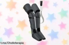 Masajeador de piernas 360° con presión de aire para aliviar tus músculos, ahora a un precio loco. ¡No pierdas esta oferta limitada y siéntete ligero y lleno de energía ya!