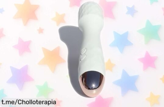 Masajeador personal ultrasuave e impermeable que te hará sentir en el cielo, ahora a precio rebajado y con modos ajustables. ¡Consíguelo antes de que se agote!