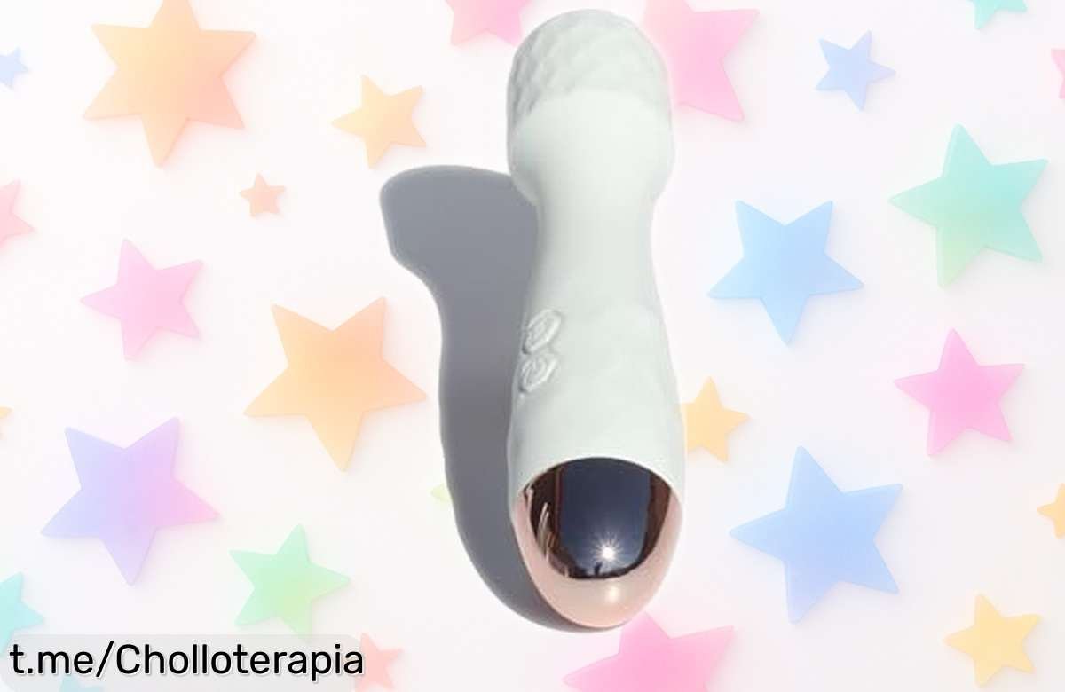 Masajeador personal ultrasuave e impermeable que te hará sentir en el cielo, ahora a precio rebajado y con modos ajustables. ¡Consíguelo antes de que se agote!