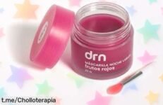 Mascarilla labial con aplicador DRN sabor frutos rojos a precio increíble para labios irresistibles, un super chollo que te llenará de dulzura. ¡No esperes más y cógelo ya!