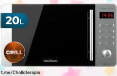 Microondas Cecotec ProClean en acero inoxidable: cocina como un chef con este super chollo, ¡aprovéchalo antes de que se agote y transforma tus comidas!