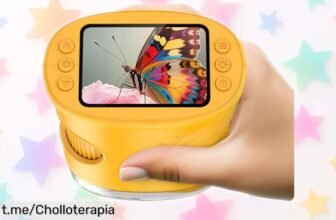 Microscopio 4K portátil para niños, el super chollo educativo que despierta su curiosidad y les regala horas de diversión. Aprovecha el descuento brutal antes de que se acabe la oferta.
