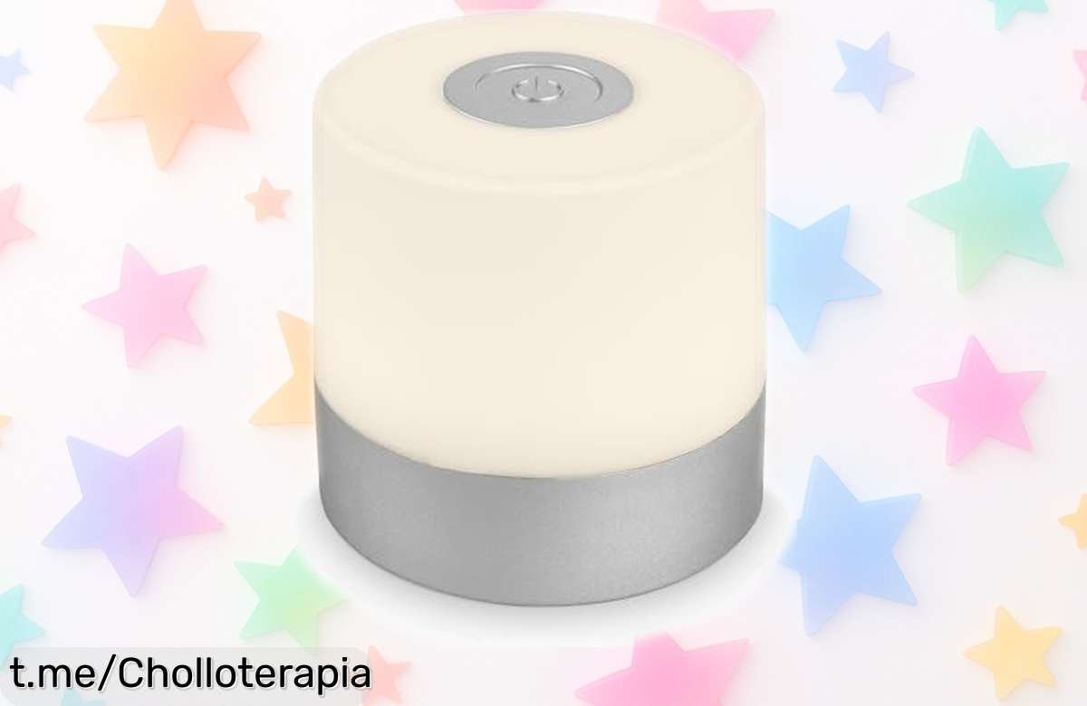 Mini lámpara de mesa LED recargable Briloner, ideal para tus momentos especiales. ¡Aprovecha este super chollo a precio loco antes de que se te escape!