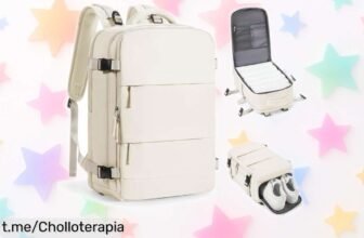 Mochila de viaje Ryanair y Easyjet 40x20x25 con caída de precio brutal, ¡un super chollo que no puedes dejar escapar para tus próximas aventuras!