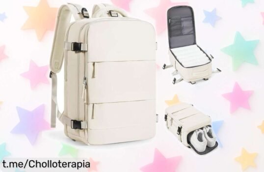 Mochila de viaje Ryanair y Easyjet 40x20x25 con caída de precio brutal, ¡un super chollo que no puedes dejar escapar para tus próximas aventuras!