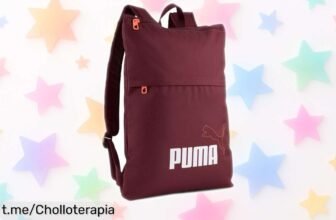 Mochila unisex PUMA Phase Elemental a precio loco: estilo y practicidad con acceso rápido, ¡no te quedes sin la tuya! ¡Corre que vuelan estas oportunidades!