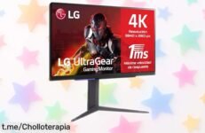 Monitor gaming ultrarrápido LG 27, IPS 4K a precio rebajado: ¡Experiencia visual impresionante y fluidez total en tus juegos! No te quedes sin tu ofertón, siente la emoción de ganar.