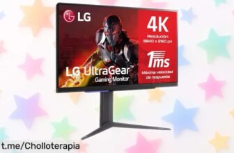 Monitor gaming ultrarrápido LG 27, IPS 4K a precio rebajado: ¡Experiencia visual impresionante y fluidez total en tus juegos! No te quedes sin tu ofertón, siente la emoción de ganar.