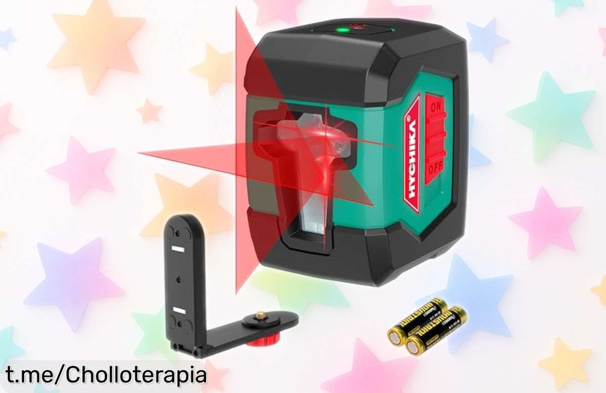 Nivel láser autonivelante rojo HYCHIKA, un super chollo para que midas con precisión y sin complicaciones; no pierdas esta oportunidad de brillar en tu próximo proyecto. ¡Cómpralo ya!